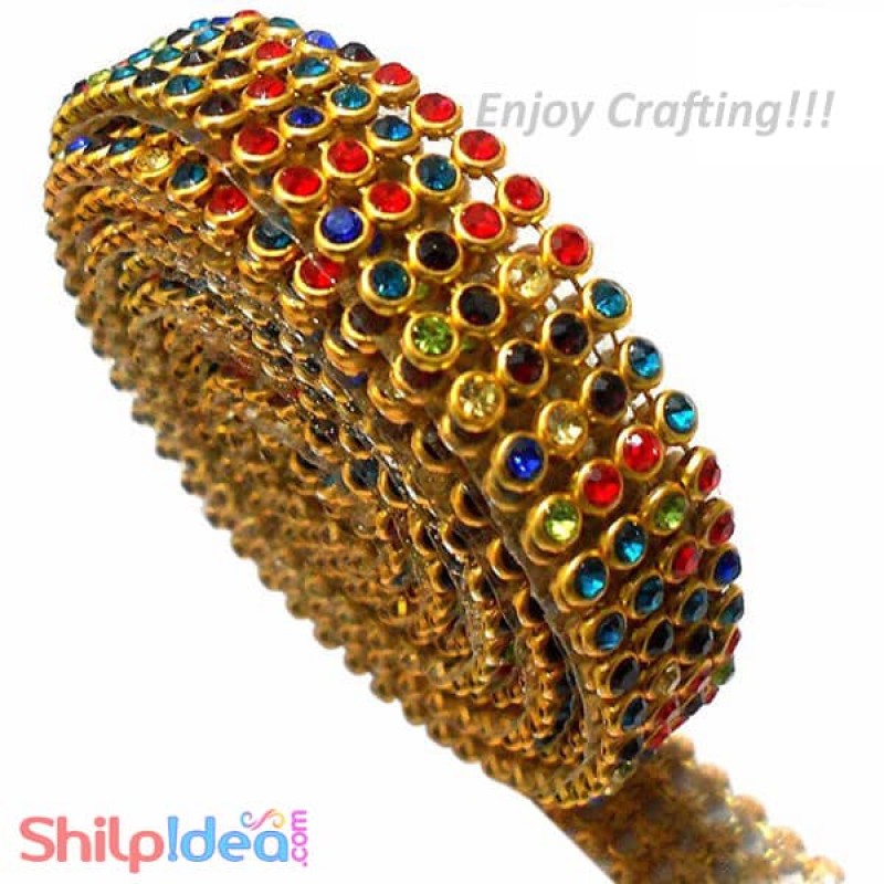 Stone Lace - Assorted - 1.25 Meter